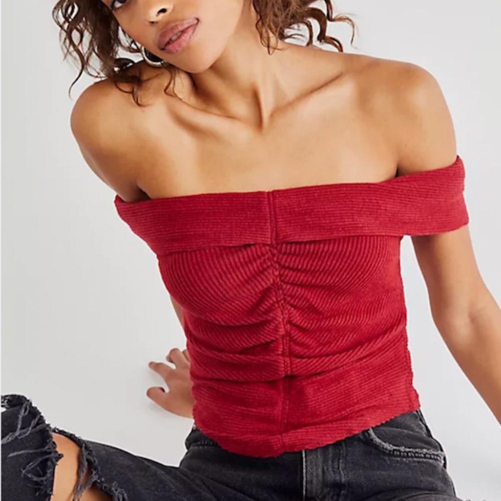 NWT Free People This Cutie Top Stolen Kiss